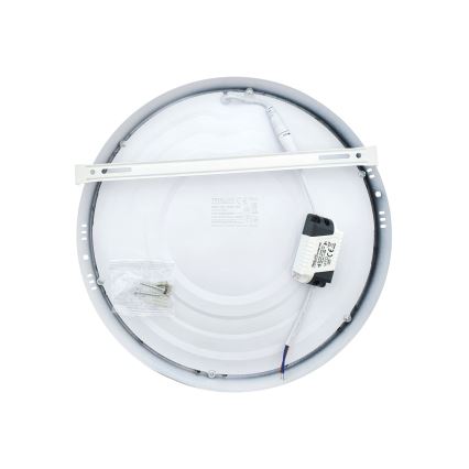 LED Stropné svietidlo LED/24W/230V 4200K pr. 28,5 cm biela