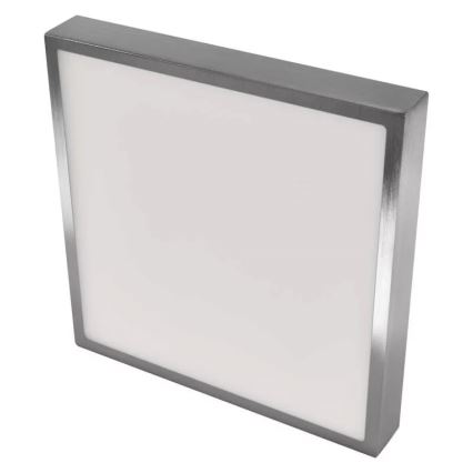 LED Stropné svietidlo NEXXO LED/28,5W/230V 3000/3500/4000K 30x30 cm matný chróm