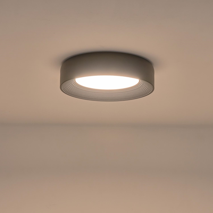 LED Stropné svietidlo LED/30W/230V 3000K čierna pr. 40 cm
