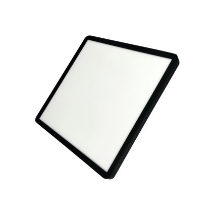 LED stropné svietidlo LED/32W/230V 3000/4000/6500K 40x40 cm čierne