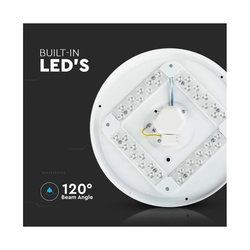 LED Stropné svietidlo LED/36W/230V pr. 50 cm 3000/4000/6400K
