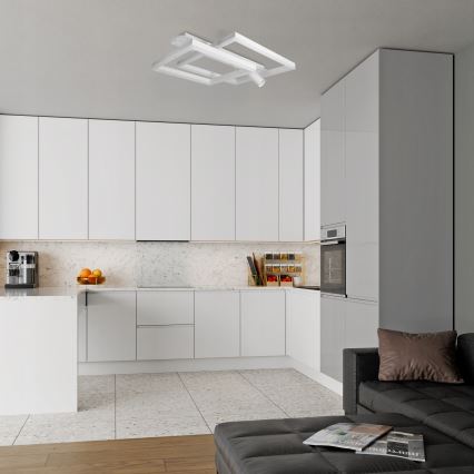 LED Stropné svietidlo LED/38W/230V + 1xGU10/30W biela