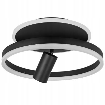 LED stropné svietidlo LED/38W/230V + 1xGU10/30W čierne