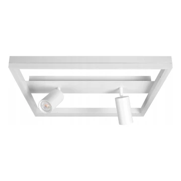 LED stropné svietidlo LED/38W/230V + 2xGU10/30W biela