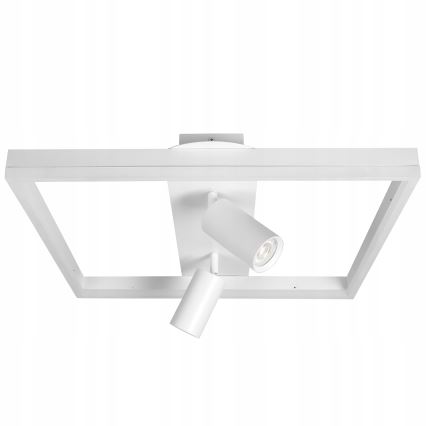 LED stropné svietidlo LED/38W/230V + 2xGU10/30W biela