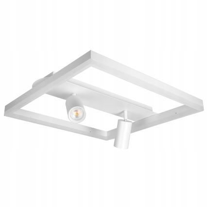 LED stropné svietidlo LED/38W/230V + 2xGU10/30W biela