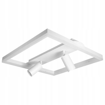 LED stropné svietidlo LED/38W/230V + 2xGU10/30W biela