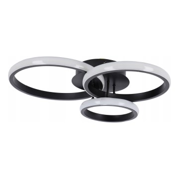 LED stropné svietidlo LED/38W/230V čierna