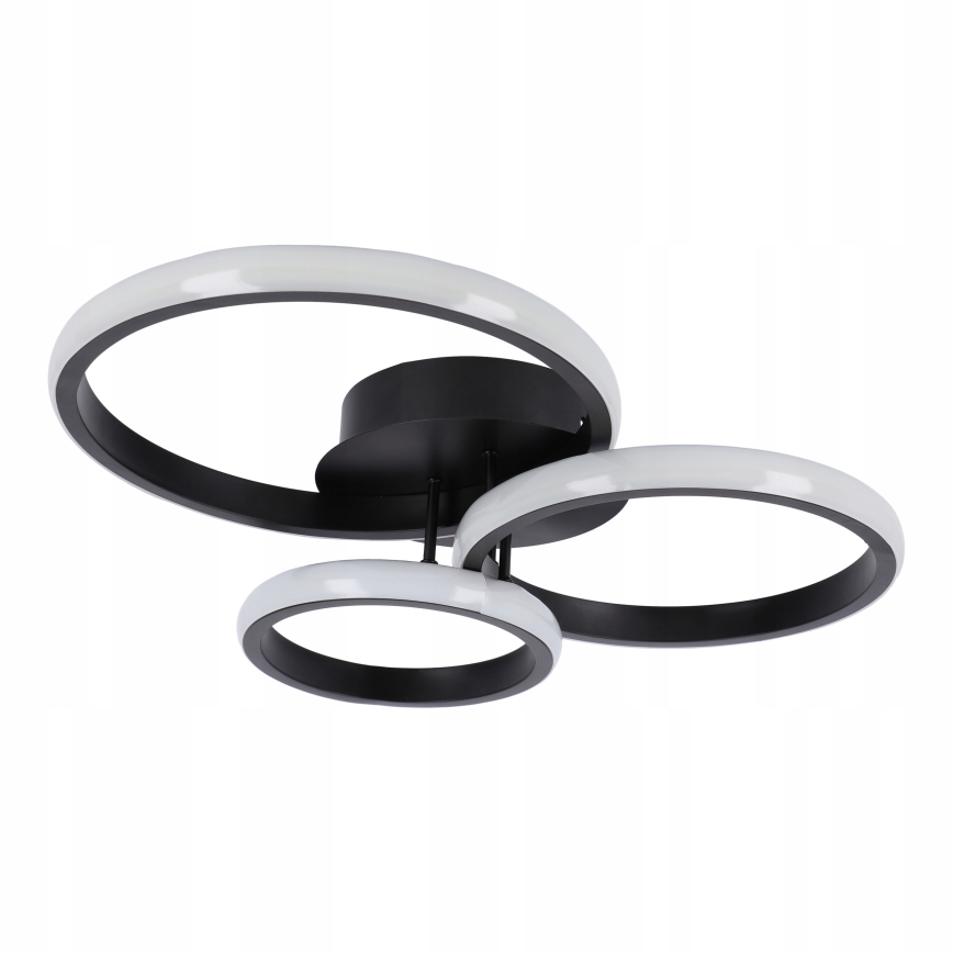 LED stropné svietidlo LED/38W/230V čierna