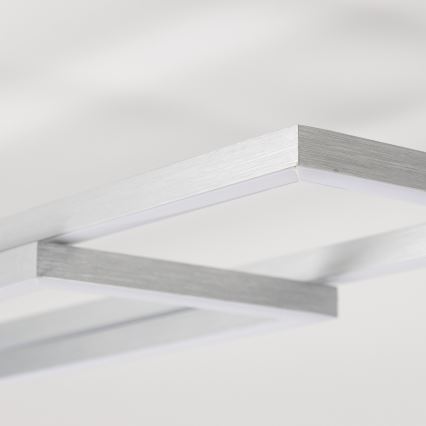 LED stropné svietidlo LED/40W/230V matný chróm