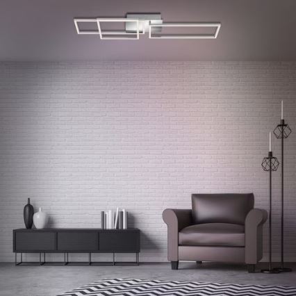 LED stropné svietidlo LED/42W/230V 3000K matný chróm