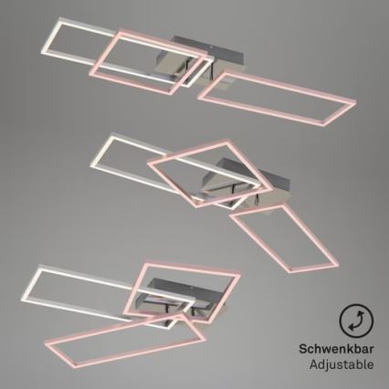 LED stropné svietidlo LED/42W/230V 3000K matný chróm