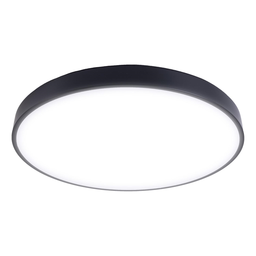 LED Stropné svietidlo LED/60W/230V 4000K pr. 60 cm čierna
