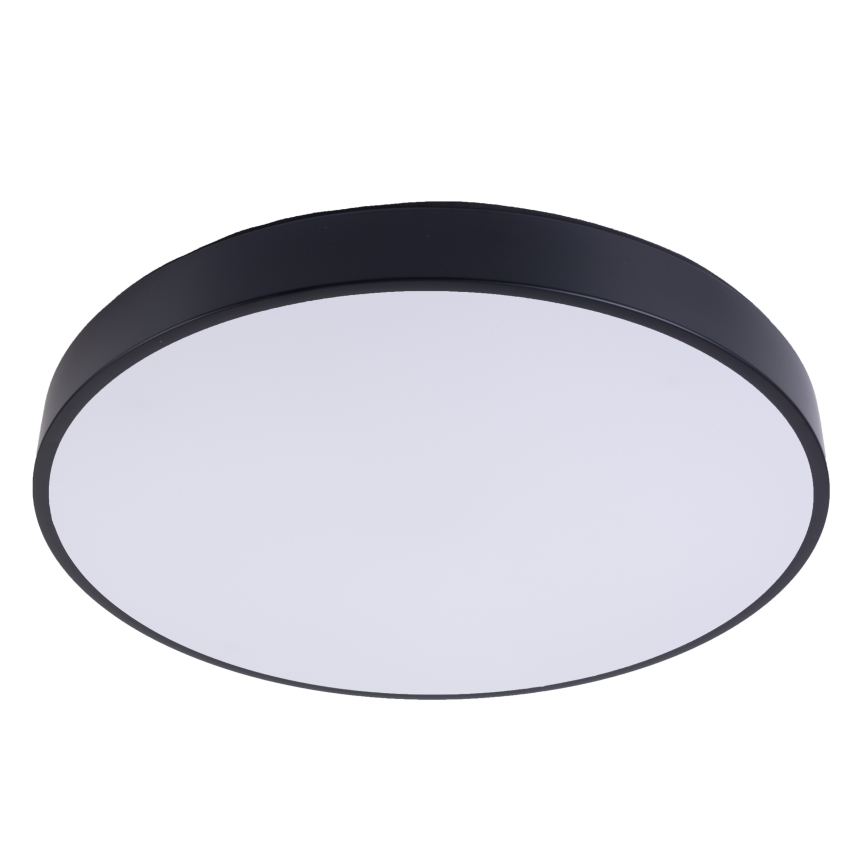 LED Stropné svietidlo LED/60W/230V 4000K pr. 60 cm čierna