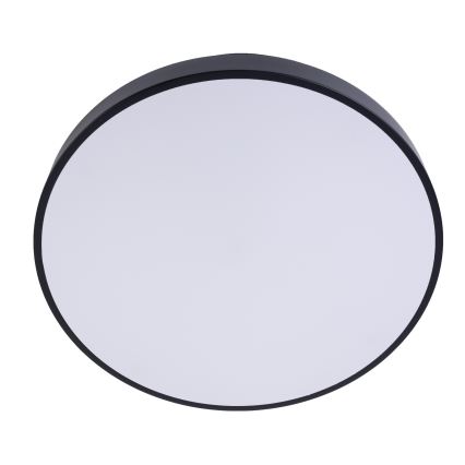 LED Stropné svietidlo LED/60W/230V 4000K pr. 60 cm čierna