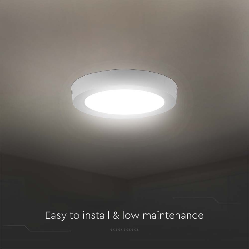LED Stropné svietidlo LED/6W/230V 3000K biela