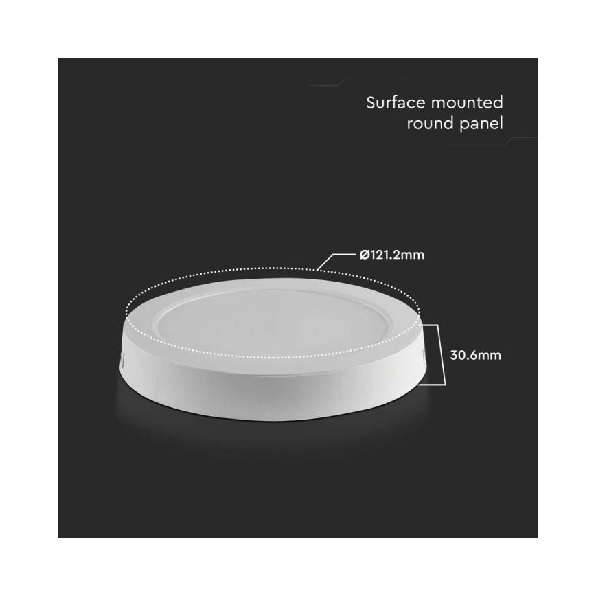 LED Stropné svietidlo LED/6W/230V 6500K biela