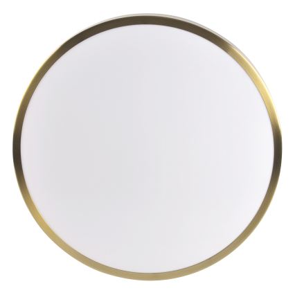 LED stropné svietidlo LIBRA LED/15W/230V 4000K pr. 29 cm zlaté