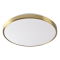 LED stropné svietidlo LIBRA LED/24W/230V 4000K pr. 39 cm zlaté