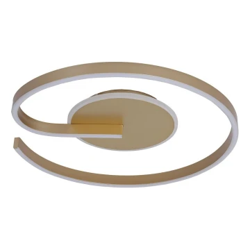LED stropné svietidlo LORENZO LED/22W/230V pr. 50 cm zlaté
