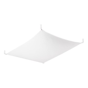 LED stropné svietidlo LUNA 2xG13/8,5W/230V 80x105 cm biele