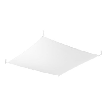 LED stropné svietidlo LUNA 4xG13/8,5W/230V 105x105 cm biela