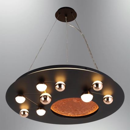 LED stropné svietidlo MARS LED/58W/230V 3000K čierne