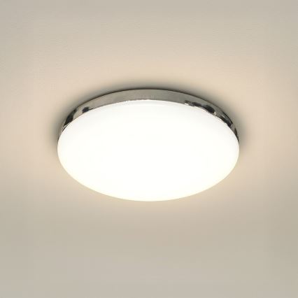 LED stropné svietidlo MAYA LED/10W/230V, priemer 26 cm, lesklý chróm