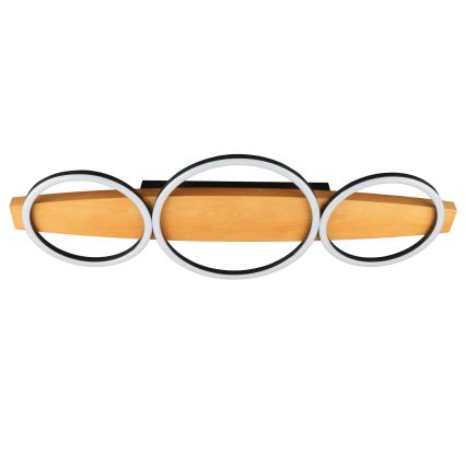LED Stropné svietidlo MELISA LED/28W/230V 26,5x70 cm borovica