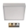 LED Stropné svietidlo NEXXO LED/21W/230V 3000/3500/4000K 22,5x22,5 cm biela