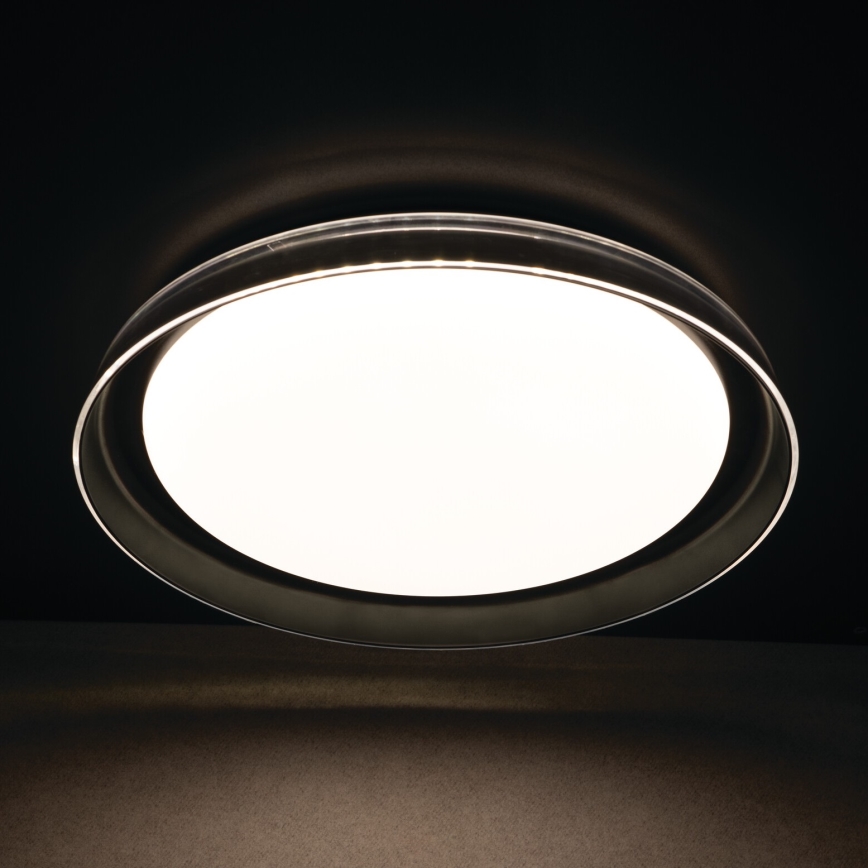 LED Stropné svietidlo NIFU LED/17,8W/230V pr. 43 cm biela/čierna