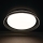 LED Stropné svietidlo NIFU LED/17,8W/230V pr. 43 cm biela/čierna