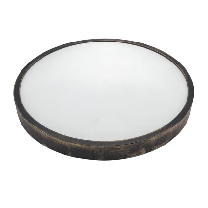 LED stropné svietidlo OAK SLIM LED/36W/230V 4000K pr. 47 cm dub/tmavohnedá