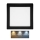 LED Stropné svietidlo RAFA LED/18W/230V 3000/4000/6000K 22x22 cm čierna