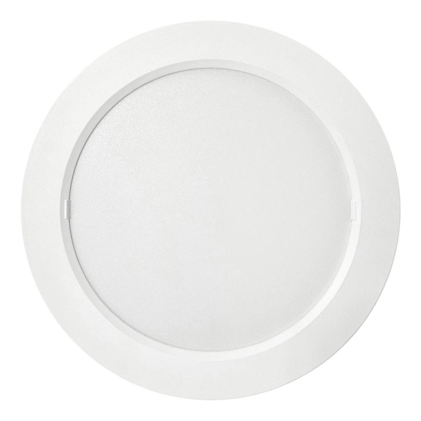 LED Stropné svietidlo ROUND LED/12W/230V 4000K pr. 16,7 cm biela