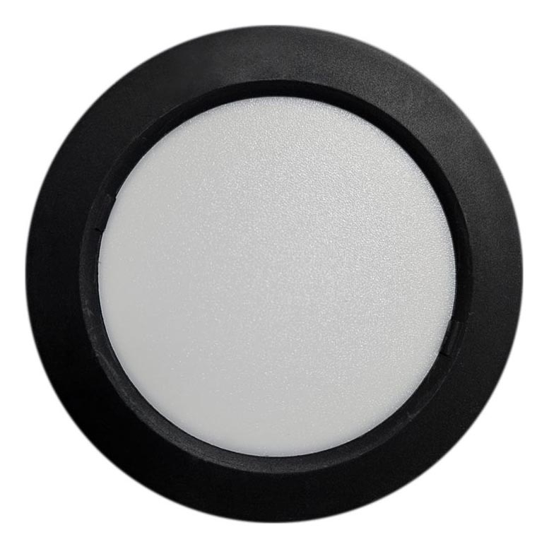 LED Stropné svietidlo ROUND LED/6W/230V 4000K pr. 12,1 cm čierna