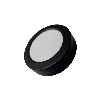 LED Stropné svietidlo ROUND LED/6W/230V 4000K pr. 12,1 cm čierna