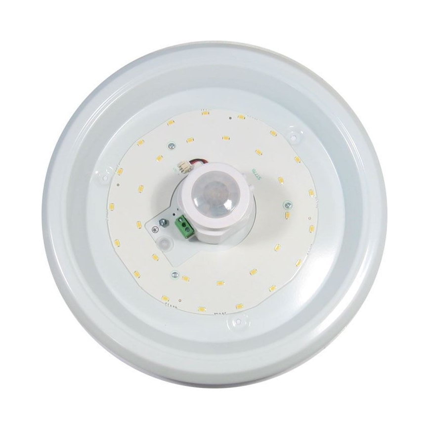 LED Stropné svietidlo s PIR senzorom LED/16W/230V 4000K