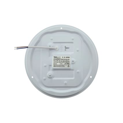 LED stropné svietidlo s pohybovým senzorom LENA LED/12W/230V, priemer 25,7 cm, biele