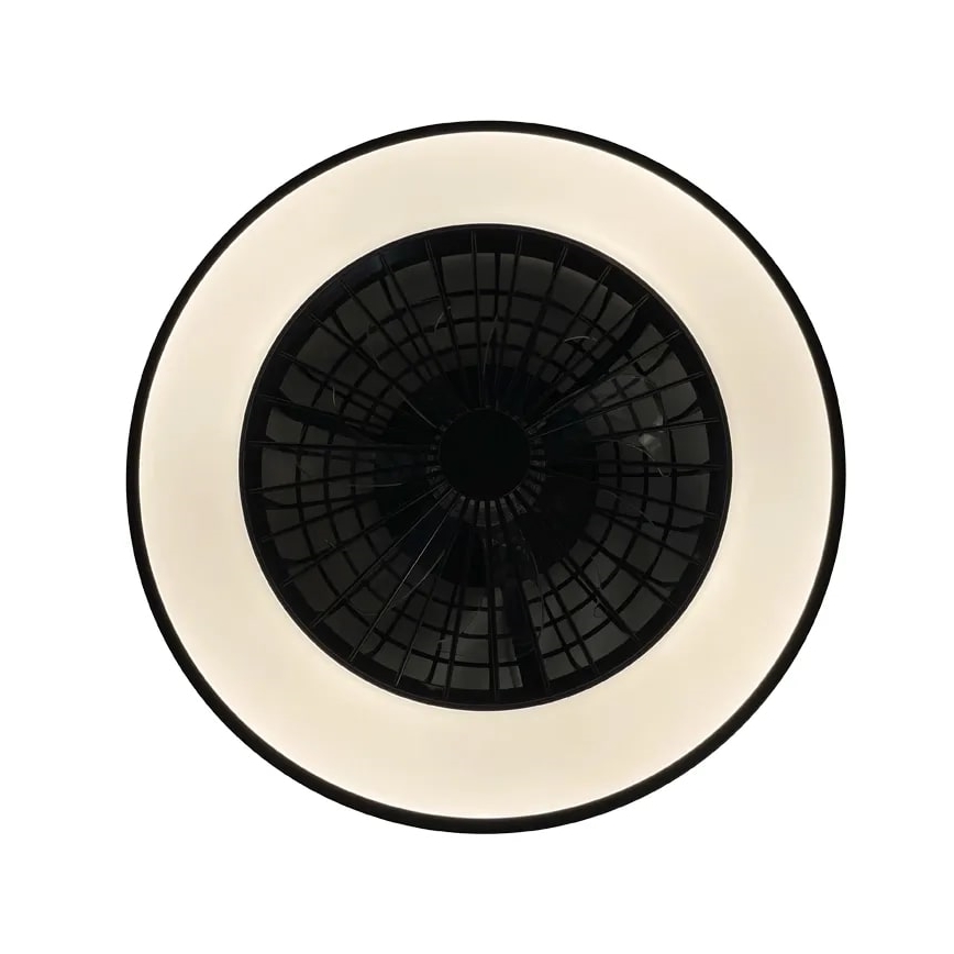 LED Stmievateľné stropné svietidlo s ventilátorom OPAL LED/48W/230V 3000-6500K + diaľkové ovládanie