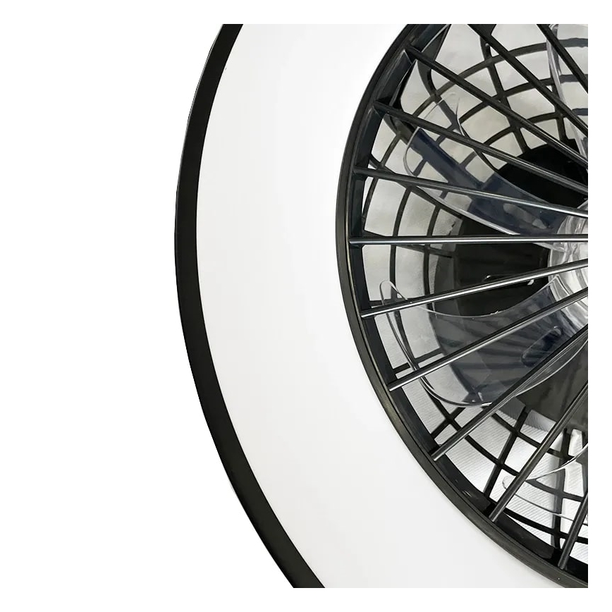 LED Stmievateľné stropné svietidlo s ventilátorom OPAL LED/48W/230V 3000-6500K + diaľkové ovládanie