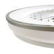 LED Stmievateľné stropné svietidlo s ventilátorom OPAL LED/48W/230V 3000-6500K + diaľkové ovládanie
