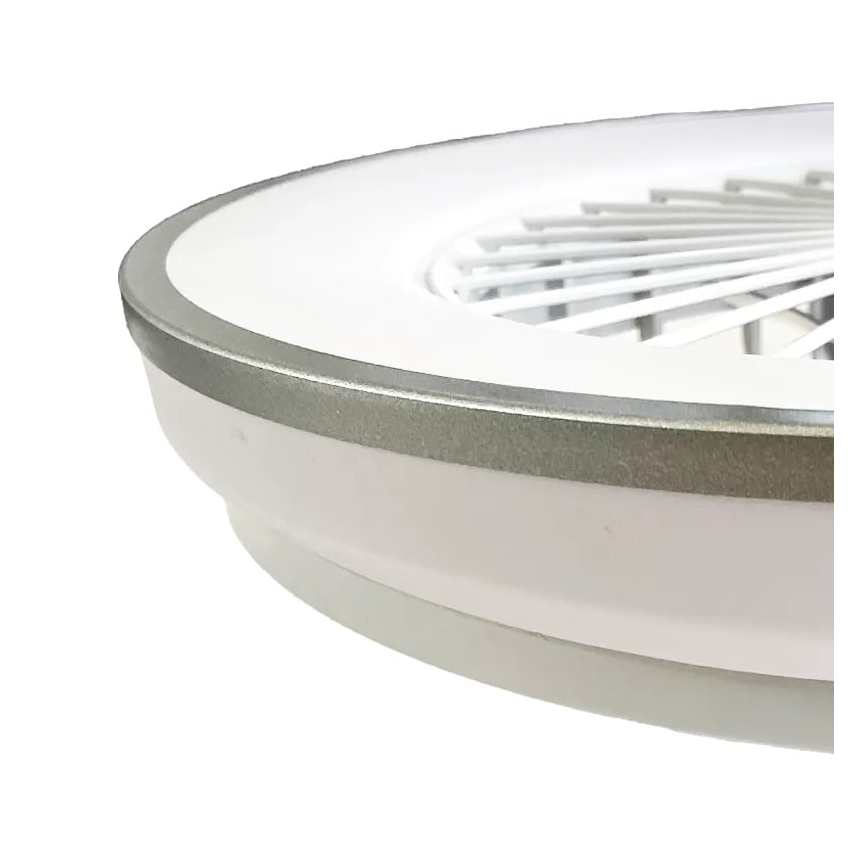LED Stmievateľné stropné svietidlo s ventilátorom OPAL LED/48W/230V 3000-6500K + diaľkové ovládanie