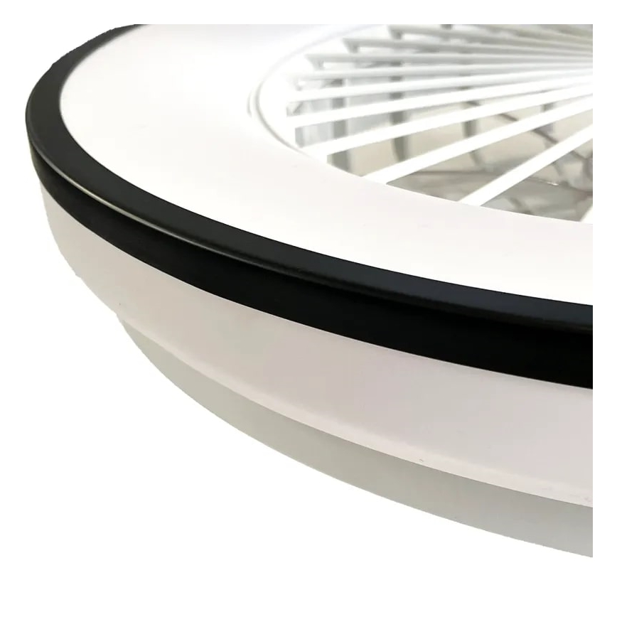 LED Stmievateľné stropné svietidlo s ventilátorom OPAL LED/48W/230V 3000-6500K + diaľkové ovládanie