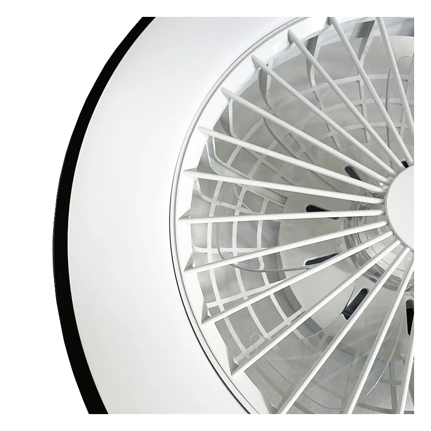 LED Stmievateľné stropné svietidlo s ventilátorom OPAL LED/48W/230V 3000-6500K + diaľkové ovládanie