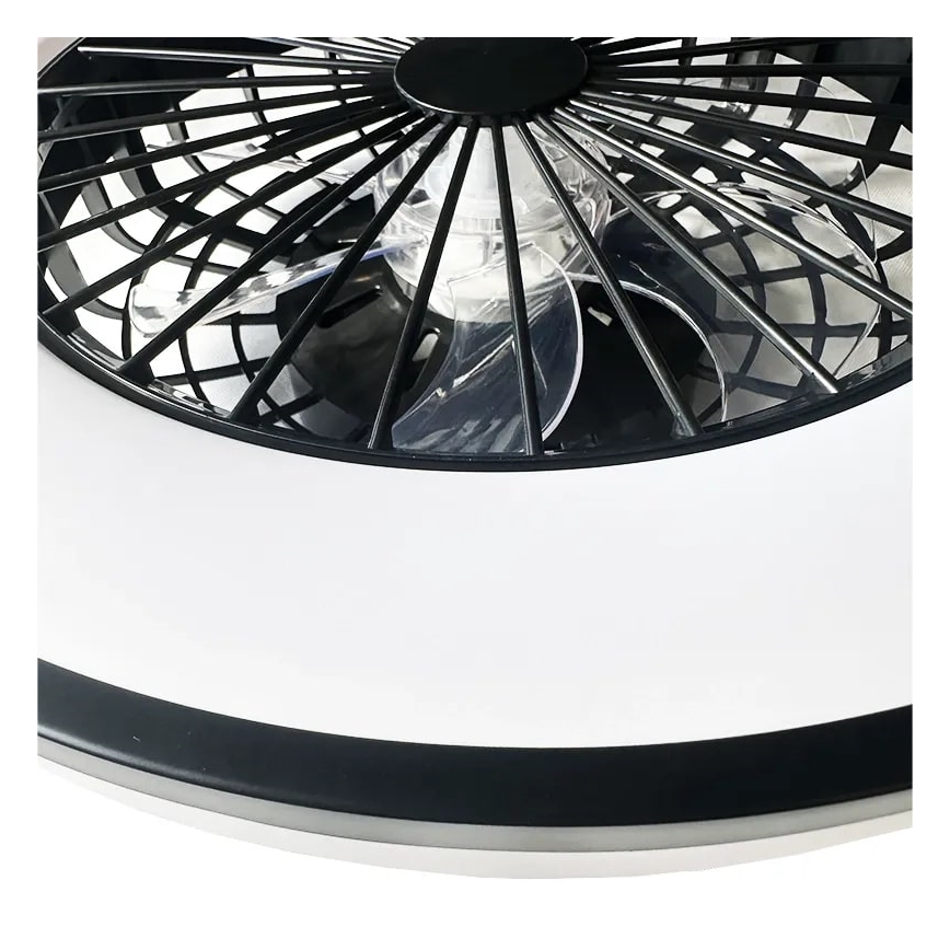 LED Stmievateľné stropné svietidlo s ventilátorom OPAL LED/48W/230V 3000-6500K + diaľkové ovládanie
