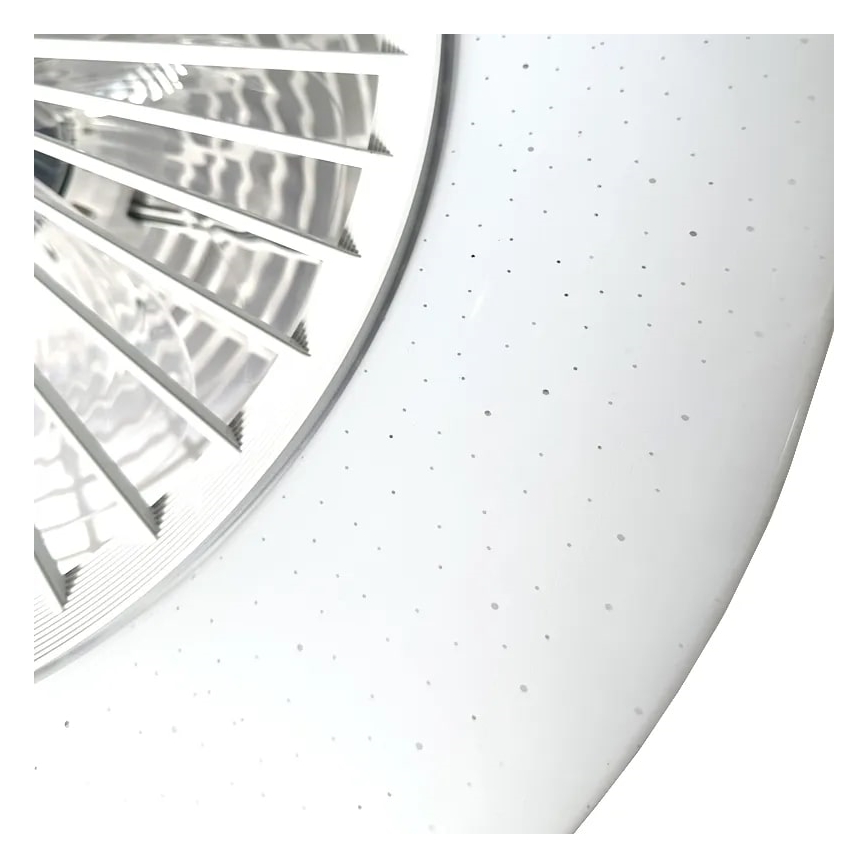 LED Stmievateľné stropné svietidlo s ventilátorom OPAL LED/72W/230V 3000-6500K + diaľkové ovládanie
