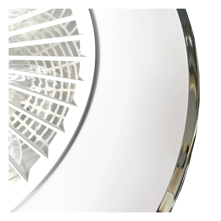 LED Stmievateľné stropné svietidlo s ventilátorom OPAL LED/72W/230V 3000-6500K + diaľkové ovládanie