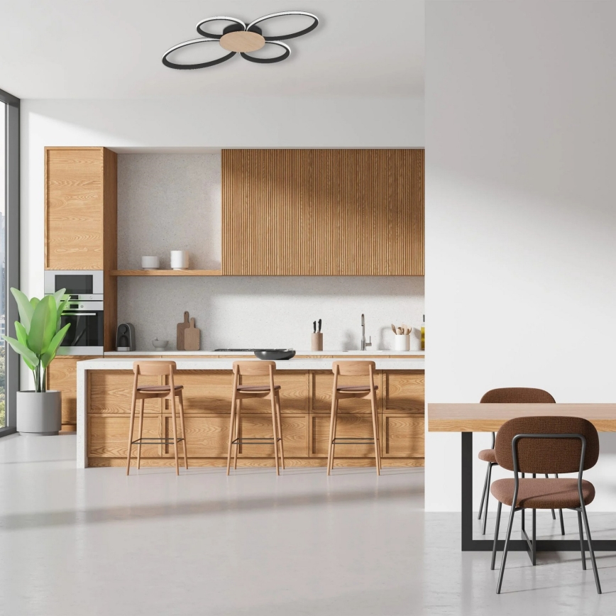 LED Stropné svietidlo SABINA LED/38W/230V kaučukovník