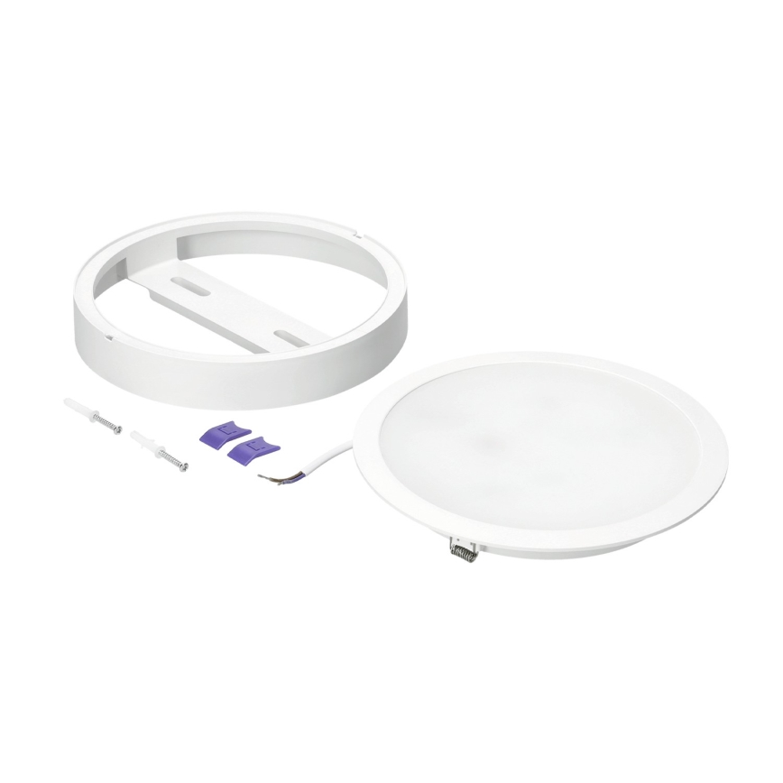 LED Stropné svietidlo SIGARO CIRCLE LED/18W/230V 4000K IP40